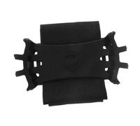 Homoyoyo Brazalete para Teléfono Móvil Soporte Giratorio 360°, Ajustable para Ciclismo y Actividades al Aire Libre, Silicona Negra Antideslizante