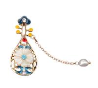 Homoyoyo Broche de Elegante Pin Musical de Aleación Accesorio Femenino para Eventos Formales Joyería 1pieza
