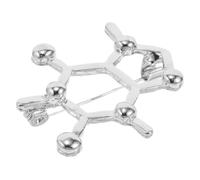 Homoyoyo Broche Molecular Forma De Biología Molecular Broches Imperdible De Cumpleaños Pin Científico Para Profesor Estructura Mujer Biología Joyería Seguridad Químico Temática