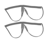 Homoyoyo Cable de Motor para Taladro de Uñas Eléctrico 2 Piezas, Repuesto Compatible con Máquinas de Manicura, Conexión Dc Estable, Velocidad hasta 30000 Revoluciones por Minuto, Color