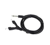 Homoyoyo Cable de Silicona Gancho para Pedal y Fuente de Alimentación, Accesorio Reforzado de Metal y Silicona para Conectar