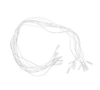 Homoyoyo Cable de Tubo LED Integrado T5 T8, 2 Pines, 1 Metro, Pack de 10, Cable de Alimentación Doble Extremo para Iluminación bajo Armarios y Locales Comerciales