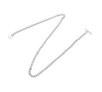 Homoyoyo Cadena de Reloj de Bolsillo de Metal Color Plata Estilo Vintage y Buen Brillo, Práctica para Uso Formal y DIY en Hombres y Mujeres