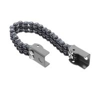 Homoyoyo Cadena Doble para Pedal de Bombo 18 Cm, Accesorio Metálico Profesional para Batería Jazz, Correa de Pedal Duradera y Herramienta Útil para Pedales de Batería