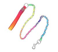 Homoyoyo Cadena para Perro Resistente Correa Ligera y Duradera para Cachorros Accesorio Práctico de PU Hierro Diseño Ergonómico para Paseo Cómodo y Control Antipull para Perros Medianos y