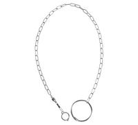 Homoyoyo Cadena Tobillera para Loros Grandes de Acero Inoxidable Anillo Seguro para Patas de Aves Cierre Giratorio Resistente y Duradero Accesorios para Entrenamiento y Movilidad de