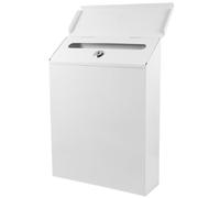 Homoyoyo Caja Buzón Creativo Buzones De Correo Buzón Buzones De Pared para Exterior Moderno Cajas Postal Letras Letra Contenedor De Carta De Sugerencia Planchar