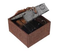 Homoyoyo Caja Cabello Fetal y Dientes de Organizador de Recuerdos Estuche de Almacenamiento para Fetal Dientes Cabello Diseño y Ligero Recuerdos de Bebés 1 Set