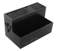 Homoyoyo Caja De Almacenamiento para Tijeras De Peluquería Diseño Antideslizante Organizador De Herramientas Cabello para Salones De Peluquería y Guardar Peines y Tijeras