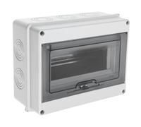 Homoyoyo Caja de Distribución Eléctrica con Tapa Transparente para Uso Residencial Comercial Industrial Protección de Interruptores de para de Carga y Equipos Eléctricos