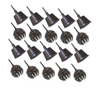 Homoyoyo Caja de Fertilizante para Plantas Pequeña Color Café Tapa 20 Unidades Contenedor de Fertilización Automático para Bonsáis y Jardinería Cesta de Fertilizantes para Plantas de