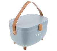 Homoyoyo Caja de Medicamentos de Doble Capa Organizador Médico Portátil para Almacenar Medicamentos para Viajes y Hogar con Tapa para Mantener Secos