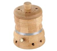 Homoyoyo Caja de Moxa Redonda de Bambú para Moxibustión Corporal, Soporte para Quemador de Varillas de Moxa, Temperatura Ajustable, Uso Doméstico para Masaje, Terapia de Calor