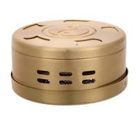 Homoyoyo Caja de Moxibustión de Cobre Dorado Temperatura Ajustable y Distribución Uniforme del Calor para Uso Doméstico Elegante y Portátil