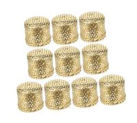 Homoyoyo Caja de Moxibustión de Cobre Portátil y Anti-cenizas, Red Protectora para Evitar Quemaduras, sin Humo, 10 Piezas para Terapia de Calor en Casa