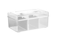Homoyoyo Caja De Portátil Multiusos De Plástico Organizador Asa Para Pastillas Contenedor Para Hogar Viajes