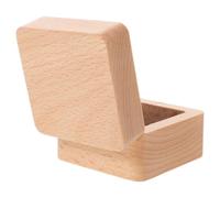 Homoyoyo Caja de Recuerdos para Dientes de Leche y Cabello Fetal de Ñiño, Diseño Portátil de Madera y Metal, Adecuado para Announcement y Fiestas de Cumpleaños