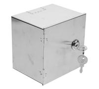 Homoyoyo Caja Estanca de Enchufe de Acero Inoxidable Cerradura para Montaje en Pared Uso Exterior y Carga de Vehículos Eléctricos