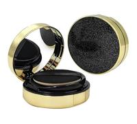 Homoyoyo Cajas de Maquillaje Rellenable 2 Pcs 15 Cojín y Esponja, Estuche Compacto Pequeño para Polvos Sueltos y Polvos Corporales, Contenedor Portátil para Uso Diario y Viaje