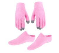 Homoyoyo Calcetines y Guantes Hidratantes para Manos y Pies Secos Loción Suave para Cuidado de Manos y Pies para Pieles Secas