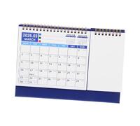 Homoyoyo Calendario de Mesa con Diseño Planificador Mensual con Superficie de Escritura Suave Calendario Diario de Escritorio para Organización Académica y Planificación Anual