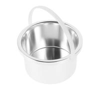 Homoyoyo Calentador de Cera de Aleación de Aluminio 105 Mm Protección de Seguridad, Olla Calentadora para Depilación y Terapia de Cera Profesional