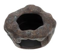 Homoyoyo Calentador de Té Cerámico Vintage, Soporte para Calentar Teteras de Barro Rústico, Base Calefactora Aislamiento para Velas, Adecuado para Conservar el Calor Hogar