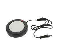 Homoyoyo Calentador Eléctrico De Cera Mini Para Velas y Labial Estufa De Fusión Rápida Con Placa Caliente De Cerámica Enchufe Ue Uso Para Diy Aromas y Bebidas