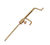Homoyoyo Calibrador de Luthier para Violín en Latón Dorado, Herramienta de Medición de Postes de Sonido, Compacta y Ligera, para Reparación y Ajuste Preciso en Instrumentos de Cuerda