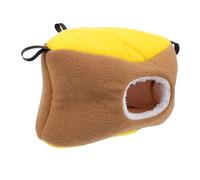 Homoyoyo Cama Cálida y Cómoda para Mascotas Pequeñas Casa Nido de Algodón para Hámsters Loros y Pájaros Nido Colgante para Jaula Adecuado para Descanso y Abrigo Invernal