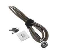 Homoyoyo Candado Portátil para Portátil con Cable de Acero Reforzado de Bloqueo para Seguridad Hogar y Oficina Resistente Llave Compatible con Notebook y Monitor