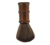 Homoyoyo Cepillo Cuello de Peluquería Madera y Fibra, Pelo Delicado y Limpieza de Restos, Adecuado para Salones y Peinados Profesionales