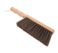 Homoyoyo Cepillo para Chimenea con Mango de Madera Accesorio Resistente para Limpieza de Hogar Escobilla Multiusos para Polvo y Ceniza Herramienta Duradera para Chimeneas y Exteriores