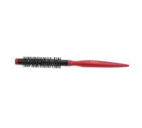 Homoyoyo Cepillo para Rizar el Cabello de Madera Maciza Cerdas de Nailon y Tubo de Aluminio, Diseño Ergonómico para Peinar y Cuidado del Cabello Femenino