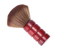 Homoyoyo Cepillo Profesional para Limpieza de Cuello con Mango de Madera Sólida y Suaves para Salón y Personal Herramienta Multifuncional para Peinados y Corte de Pelo Color