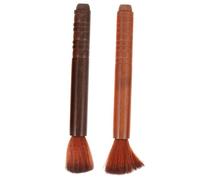 Homoyoyo Cepillos de Limpieza y Mantener Instrumentos de Cuerda para Violín y Erhu de Lana y Sándalo Experiencia Cómoda 2 Piezas para Eliminar Polvo Color Aleatorio
