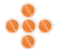 Homoyoyo Cera para Hilo de Coser de Abejas 5 Piezas Amarilla Caja de Plástico, Acondicionador de Hilos Soluble en Agua para Bordado, Costura y Acolchado, Fortalecedora y Portátil