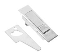 Homoyoyo Cerradura de Botón para Puertas de Armario Reemplazo para Cerradura de Archivador y Cajón de Escritorio Aleación de Zinc Resistente sin Llave Uso en Oficinas y Hogares Práctica