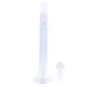Homoyoyo Cilindro Resistente a Productos Químicos con Tapón de 25ml Graduado de Vidrio y Difícil de Romper y Laboratorios Profesionales Adecuado para Experimentos Escolares