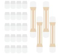 Homoyoyo Cinta Elástica para Levantar Arrugas del Cuello, Parche Reafirmante Piel Cuello 4 Pares Tono Piel, Cuidado Suave Residuos para Mejorar Flacidez y Rejuvenecer