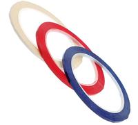 Homoyoyo Cinta Guía para Dedos de Violín 3 Piezas Pegatinas de Escala en Colores Rojo y Azul, Ideales para Principiantes y Prácticas Educativas