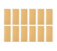 Homoyoyo Cinta para Peluca Adhesiva de Doble Cara Color Caqui 12 Piezas por Set Cinta para Extensiones de Cabello Invisible para Uso en Fiestas y Eventos Pegamento para Pelucas y