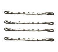 Homoyoyo Cinturón Porta Cañas de Pescar para Coche 4 Unidades Color Verde Militar Nylon Duradero Soporte de Almacenamiento Compacto para Equipo de Pesca en Vehículo