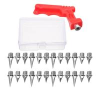 Homoyoyo Clavos para Zapatillas de Sprint y Golf Metálicos, Juego de 48 Piezas Corta y Larga Punta, Accesorios para Pista y Salto en Atletismo, Repuestos Antideslizantes para Calzado