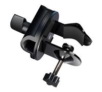 Homoyoyo Clip para Micrófono de Metal Ajuste de Altura y Rotación 360° para Brazo de Micrófono de 19mm, Adecuado para Shows de Música y Discursos