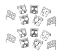 Homoyoyo Clips para Muelles de Sofá 4 Orificios Goma Suave Silenciosa Alta Resistencia 100 Unidades para Reparación y Sujeción de Muelles Sofás Cama y Sillas