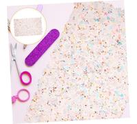 Homoyoyo Cojín de Manicura Brillante Lentejuelas para Mesa, Tapete para Decoración de Uñas, Almohadilla Resistente y Ligera para Salón y Uso Profesional