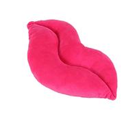 Homoyoyo Cojín De Sofá Forma De Labios Grandes Felpa Suave Rellena De Algodón PP Almohada Decorativa Romántica para Sala y Dormitorio Regalo De Pareja Rosa