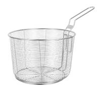 Homoyoyo Colador de Acero Inoxidable 304 de 18 CM Mango para Fideos y Pasta Colador de Cocina Resistente y Ligero Utensilio Doméstico Adecuado para Escurrir y Freír Alimentos