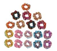 Homoyoyo Coleteros Pelo Teñidos Multicolor 18 Piezas Tamaño Grande Diseño Metálico y Degradado Para Mujer y Niñas Accesorios De Moda Para Fiestas y Teatro